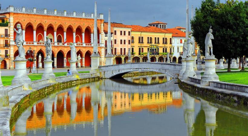 Le Prato della Valle, à Padoue. 