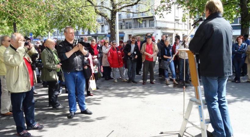 Le journalisme local permet la dimension humaniste du métier. DR 