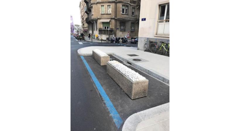 Cette place de parc a fait sourire bien  des Genevois sur les réseaux sociaux. DR 