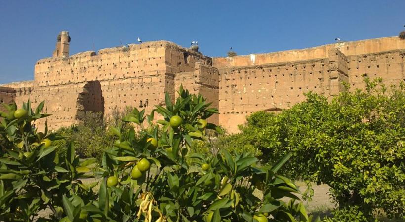 Le palais Al-Badi.  