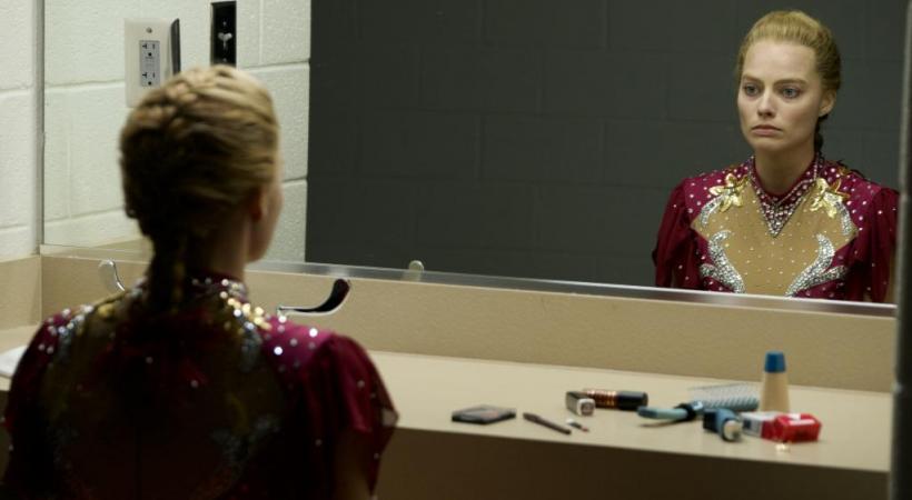 L’actrice Margot Robbie, poignante dans le rôle de Tonya Harding.  
