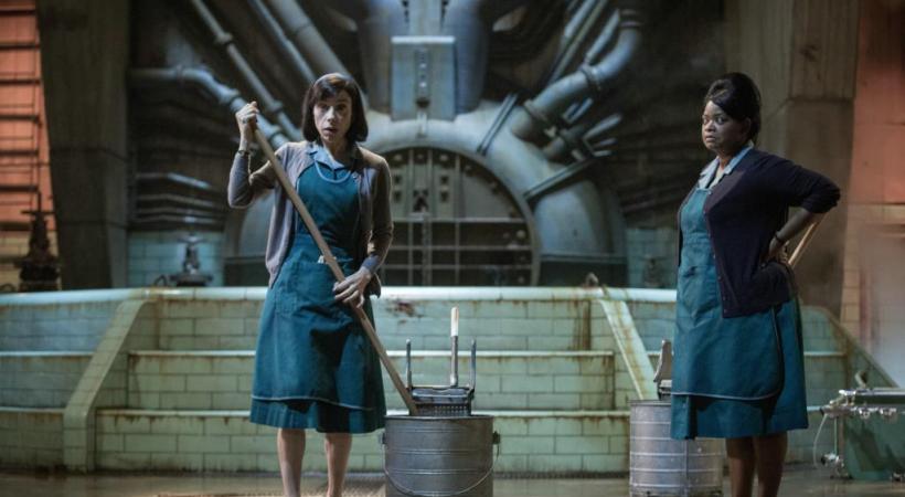 Elisa (Sally Hawkins) et Zelda (Octavia Spencer) dans le laboratoire ultrasecret où est détenue une créature aquatique dont tombe amoureuse la première. TWENTIETH CENTURY FOX FILM CORPORATION 
