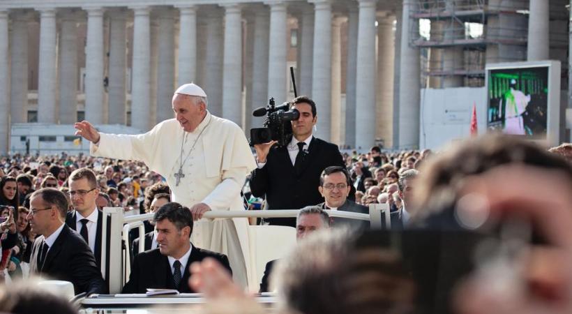 Le pape terminera sa visite par une messe  à Palexpo. 123RF/BIRUTE VIJEIKIENE 