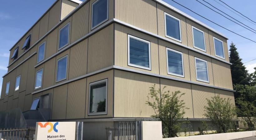 Légende. Le pavillon, démontable, servira de lieu de création,  de répétition et de coproduction. DR 