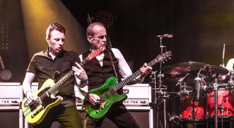 Le mythique groupe Status Quo enflammera  la scène  mercredi 6 juin.  TOVITA BRåTHEN RAZZI 