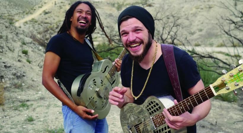 La passion du blues a réuni les deux musiciens de The Two. DR 