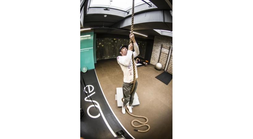 Marc Ristori s’entraîne  en compagnie d’Alexander Niemann et Samy Rolland. ALDO VIOLA 