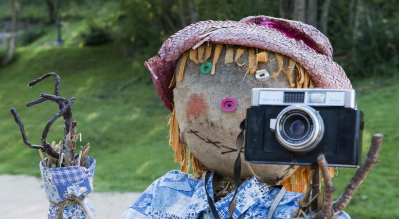 Lorsque vous croiserez un de ces drôles de personnages, souriez! DR 