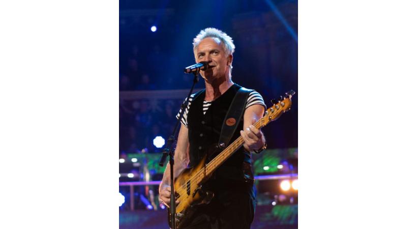 Artiste internationalement reconnu, Sting sera présent le dimanche 22 juillet. DR 