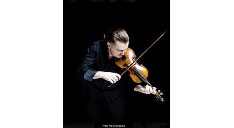 Le célèbre violoniste Dmitry Sinkovsky. MARCO BORGGREVE 