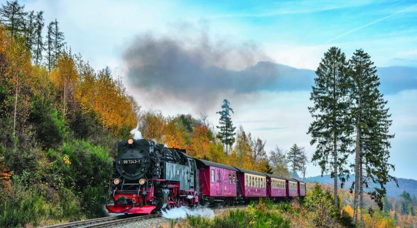 Prendre le temps de se recentrer, c’est la promesse d’un voyage en train. DR