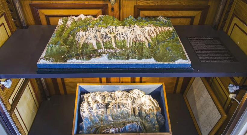 La montagne mise à nu. PHILIPPE WAGNEUR/MUSéUM GENèVE