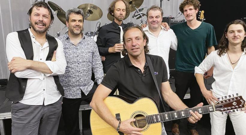 L’an dernier à Paris, Wildtramp avait conquis le truculent patineur Philippe Candeloro. DR