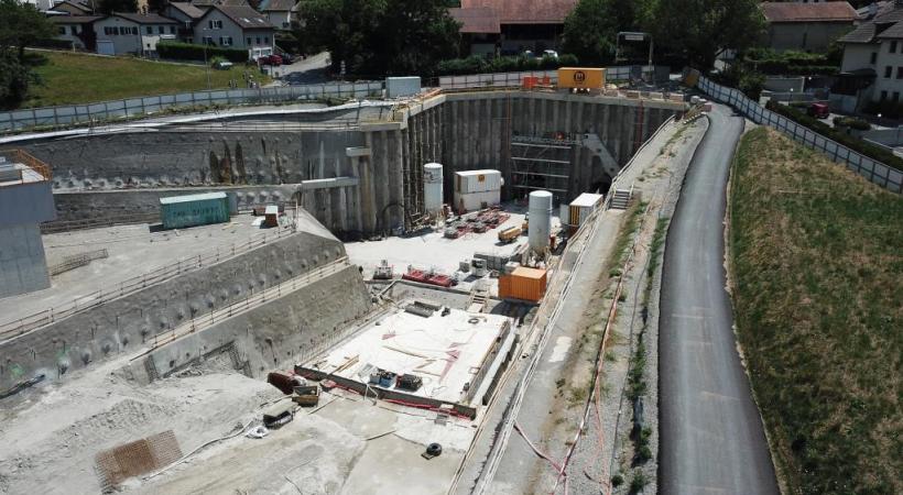 Le coût total du projet principal est estimé à environ 171 millions de francs. DR