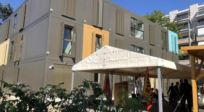 Le nouveau centre pour migrant de Lancy est chaleureux. DR