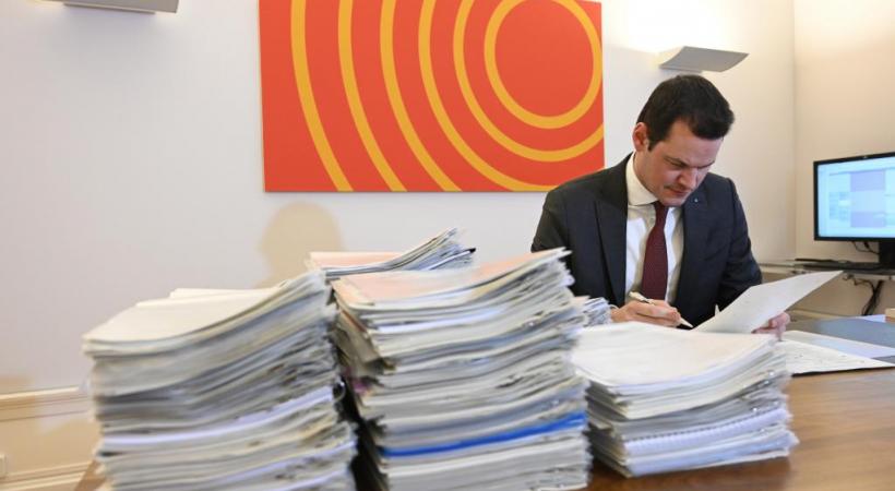 La vidéoprotection, un «outil incontournable» pour la police et la justice, selon Pierre Maudet. CHRISTIAN BONZON