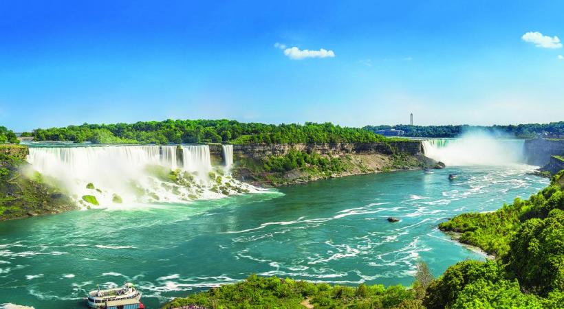 Les chutes du Niagara, côté canadien, un des plus impressionnants spectacles naturels qui soit. ISTOCK