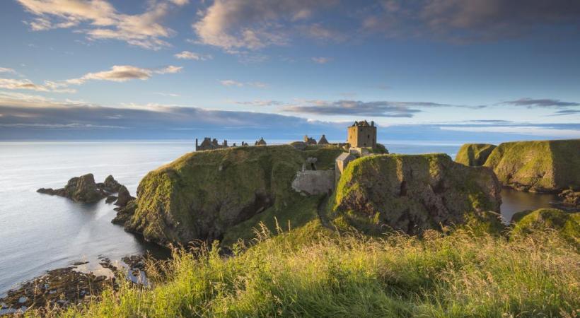 Le cadre romantique des montagnes Munros