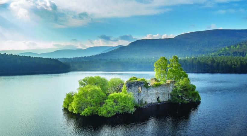 A Edimbourg, le futur centre d’art contemporain, sur Calton Hill. 