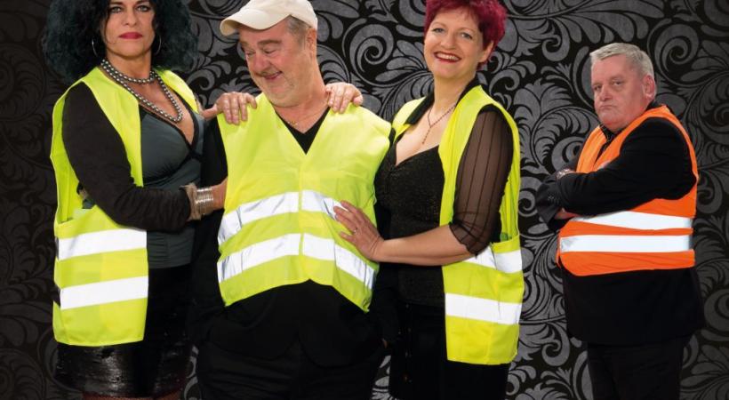 Pat Lagadji, Jean-Marc Morel, Marina Frei et Thierry Meury: un cocktail détonnant et 100% genevois. DR