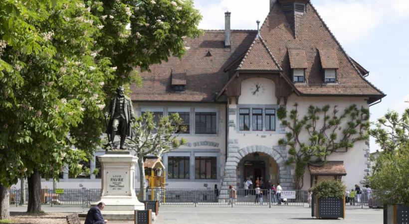 L’école de la place Favre. DR