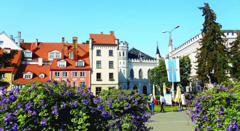 A Riga, une ambiance festive durant toute la belle saison.