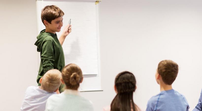 Initier le plaisir d’entreprendre, dès le plus jeune âge. 123RF/DOLGACHOV