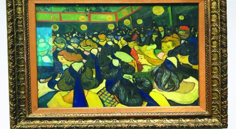 «Salle de danse à Arles» (1888), De Vincent Van Gogh: 