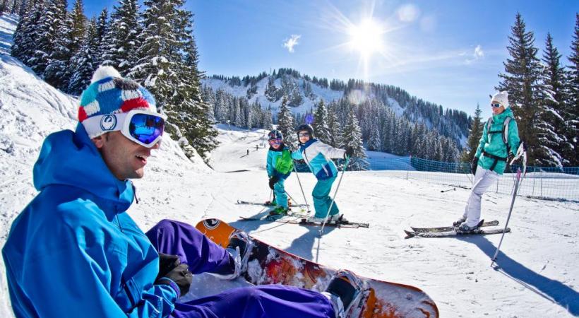 Un enneigement au top pour profiter des premiers beaux jours. SYLVAIN COCHARD