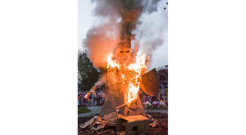 Une tradition d’origine celtique qui fait le bonheur  des enfants. DR