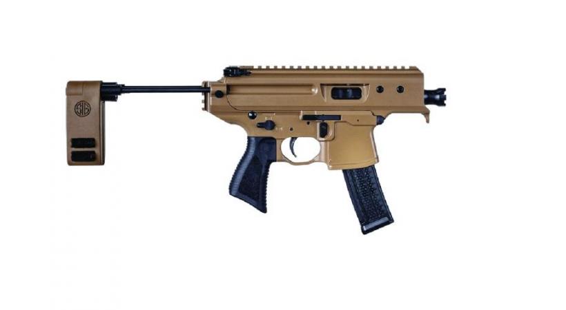 Le pistolet-mitrailleur SIG MPX 9mm. POLICE DE GENÈVE