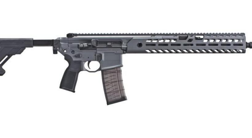 Le fusil d’assaut SIG MCX Virtus (calibre 5.56). DR