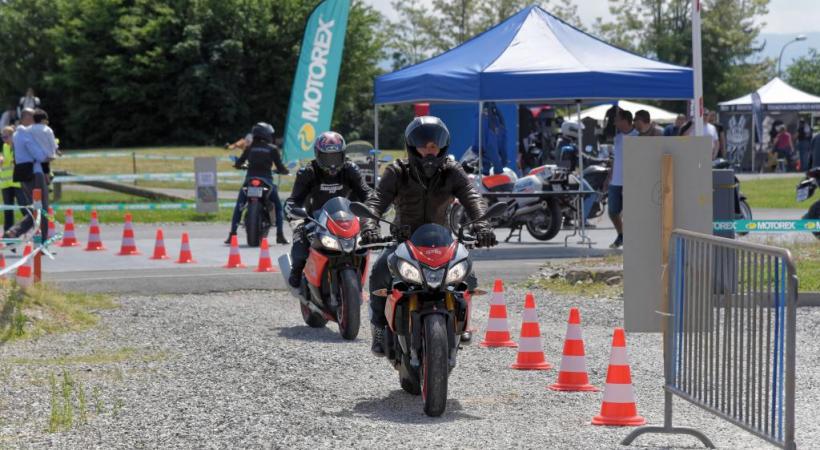 Le GE-TEST est un événement idéal pour ceux qui veulent changer de moto. DR