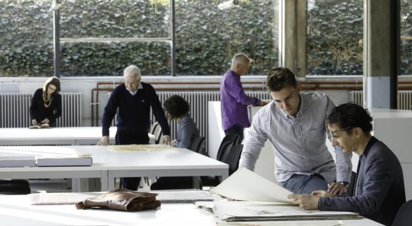 Des fonds d’archives et un espace de réflexion dédiés aux architectures. HEPIA/J. HOFFMAN