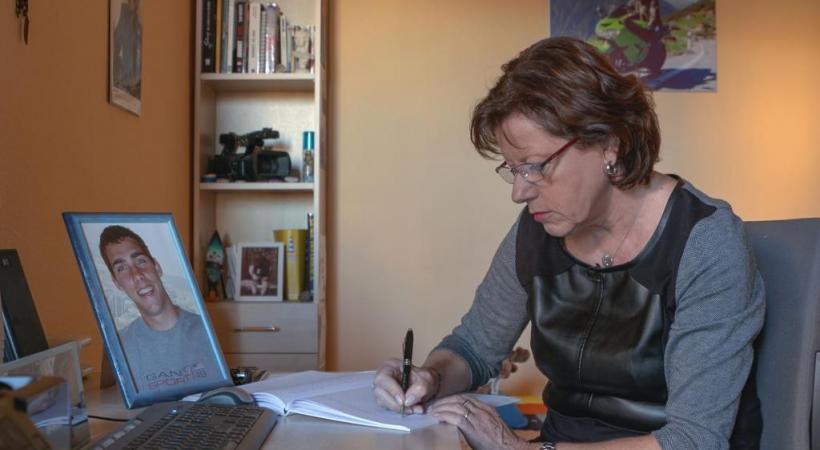 Après la sortie du film, les parents de Yohann, Lucie (sur la photo) et Gérald, ont reçu beaucoup de lettres. TROUBADOUR FILMS