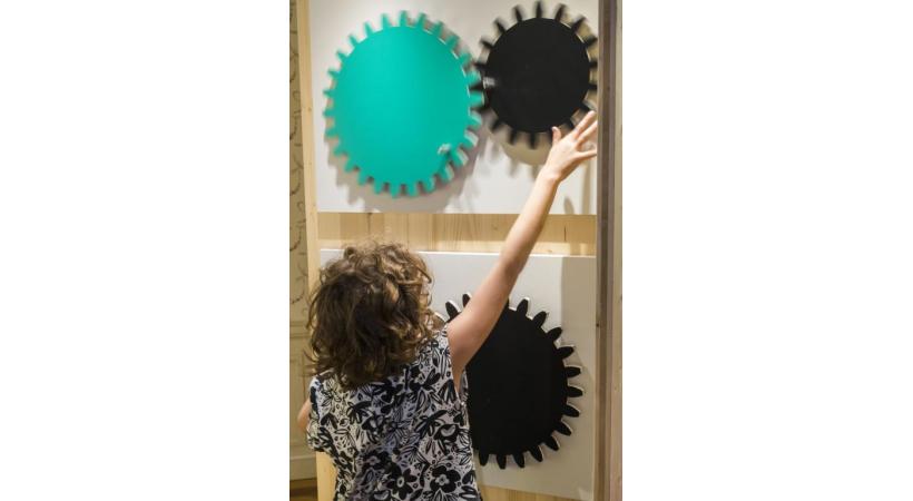 Une exposition ludique qui met en lumière les mécanismes permettant de déplacer une masse.PHILIPPE WAGNEUR/MUSéUM GENèVE