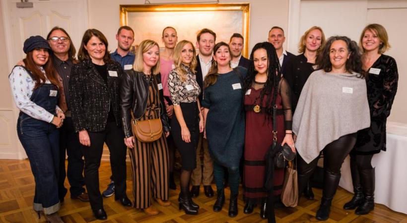 L’ensemble des lauréats de l’édition 2018 des Prix du commerce. DR