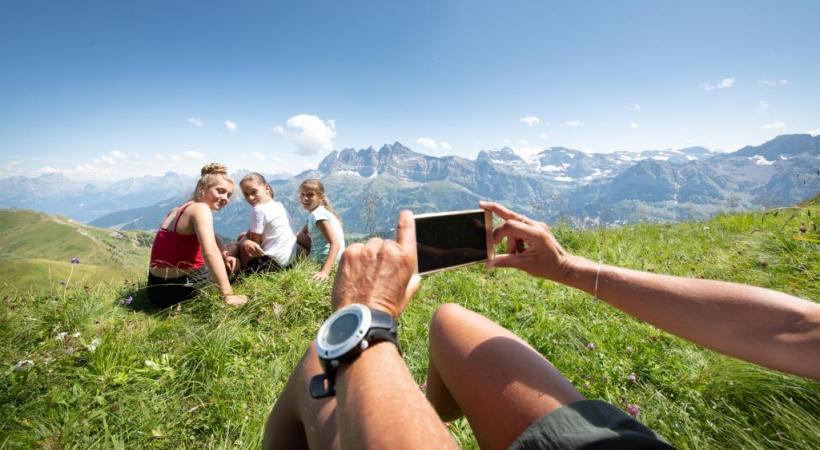 La montagne offre moult possibilités de profiter des vacances. JB BIEUVILLE