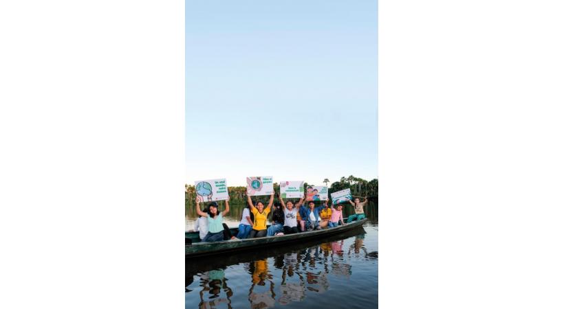 Les images témoignent de l’engagement de la jeune génératoin à travers le monde.  CARMEN BARRANTES–TERRE DES HOMMES SUISSE