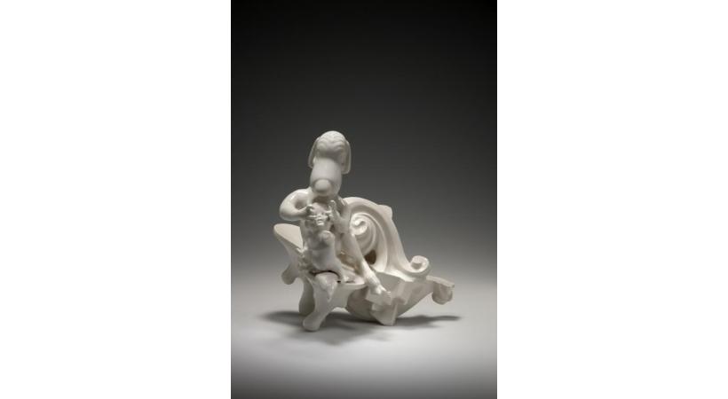 «Protection» est une porcelaine moulée réalisée par Louise Hindsgavl en 2009. MUSéE ARIANA/NATHALIE SABATO