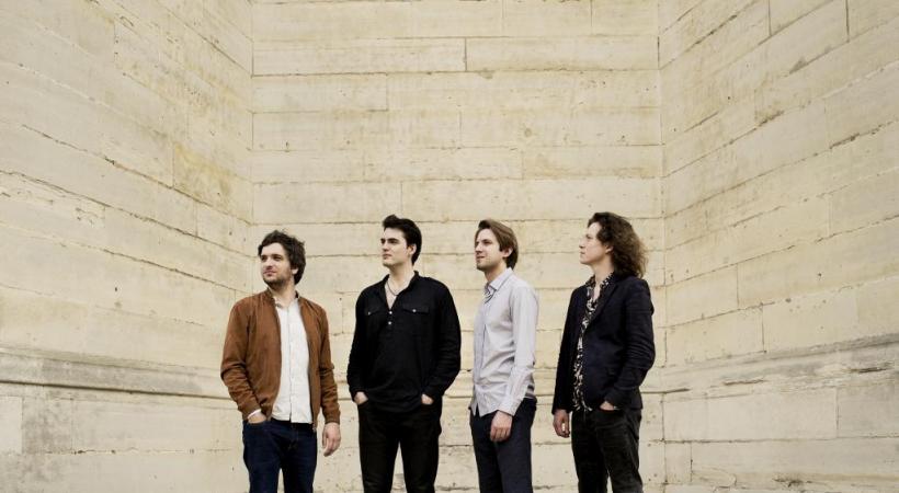 Le Trio Messiaen, avec le clarinettiste Raphaël Sévère (2e depuis la gauche), se produit dans