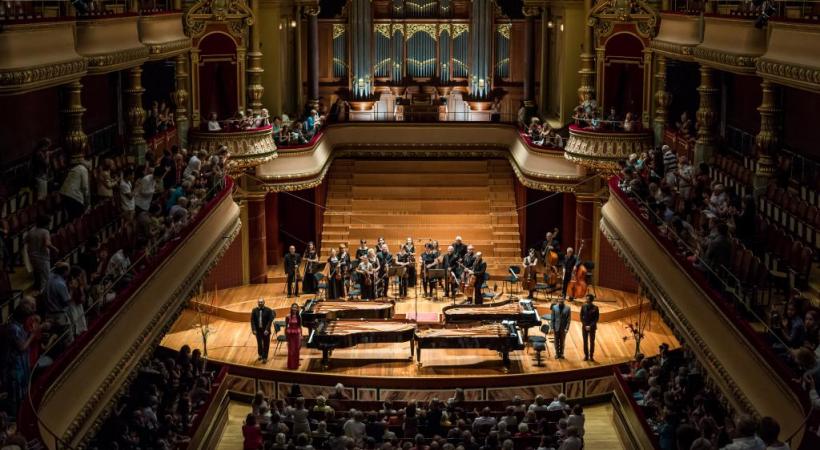 La soirée du dimanche 1er septembre au Victoria Hall s’annonce sublime. ELIYAH REICHEN 