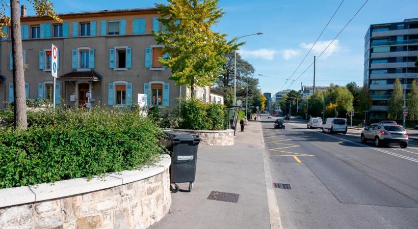 Depuis quelques années, la police intervient régulièrement dans le quartier où se situe le Centre de formation pré-professionnelle. STéPHANE CHOLLET