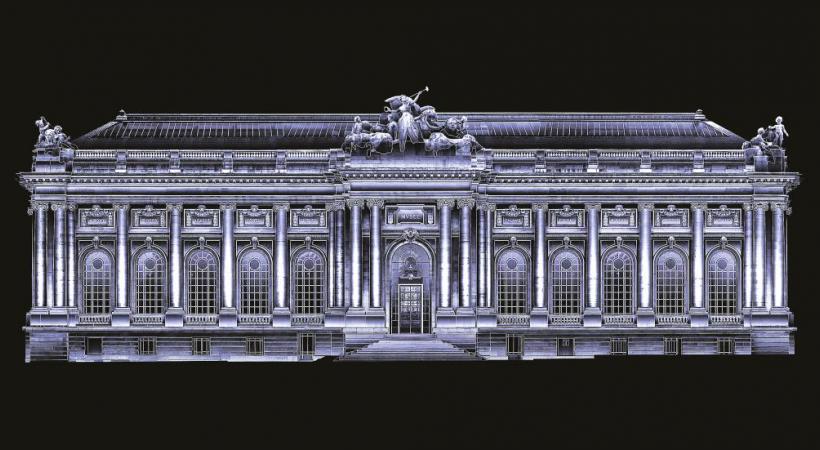 Cinq éléments illuminent le Musée d’art et d’histoire. SPECTACULAIRES, ALLUMEURS D’IMAGES