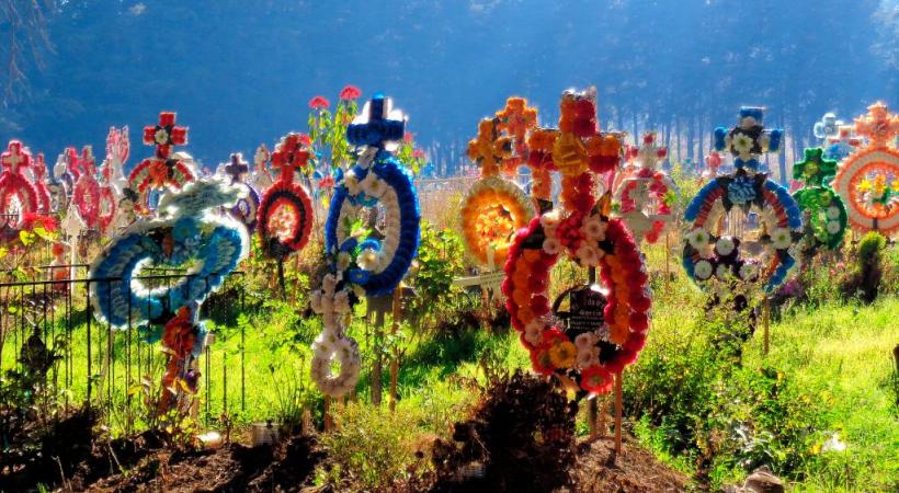 Au Mexique, un rapport à la mort pour le moins coloré.