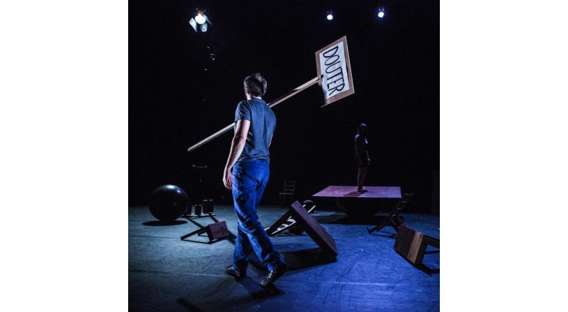 Yoann Bourgeois est un artiste atypique et attachant. DR