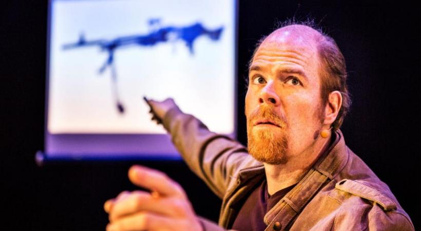 Bruno Vanden Broecke a reçu le Prix Louis d’or du meilleur acteur néerlandais pour sa performance. THOMAS DHANENS