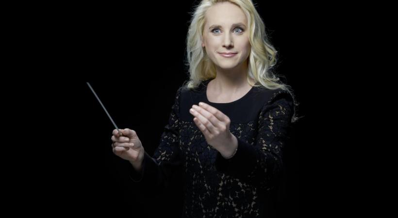 Lena-Lisa Wüstendörfer dirigera le Swiss Orchestra lors de ces «Trouvailles symphoniques». DOMINIK BUETTNER