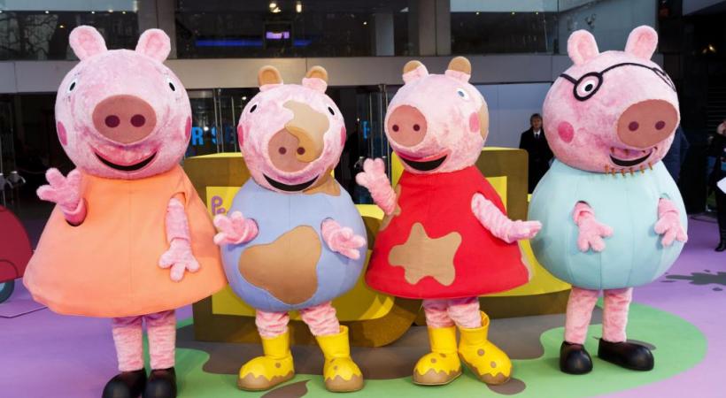 En l’espace de quinze ans, Peppa Pig est devenu une star chez les enfants. DR