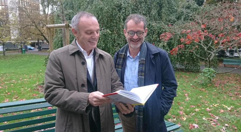 Claude Barbier (à gauche) et Olivier Frutiger en connaissent un rayon sur le «Cé qu’é lainô». MP